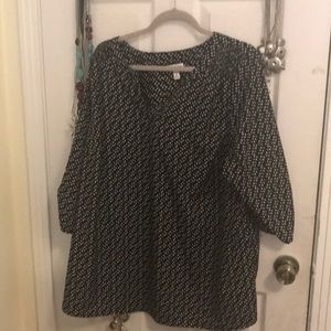 Plus size Croft and barrow blouse